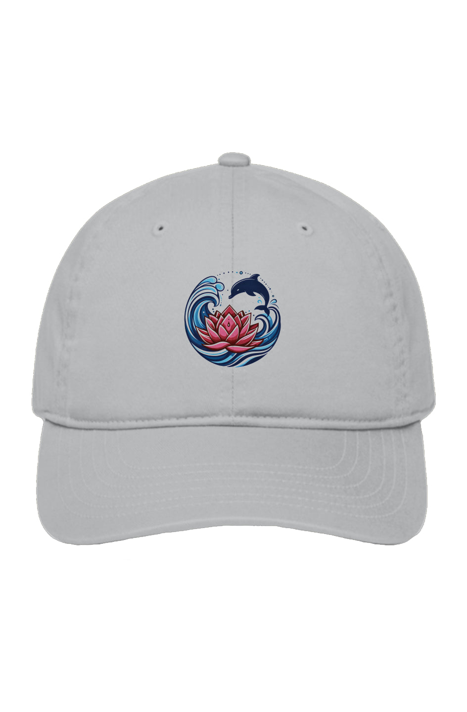 Bali Lotus Dolphin Wave - Unstructured Eco Basebal