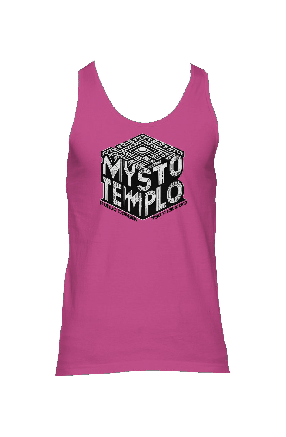"Mysto Templo" American Apparel Unisex Jersey Tank