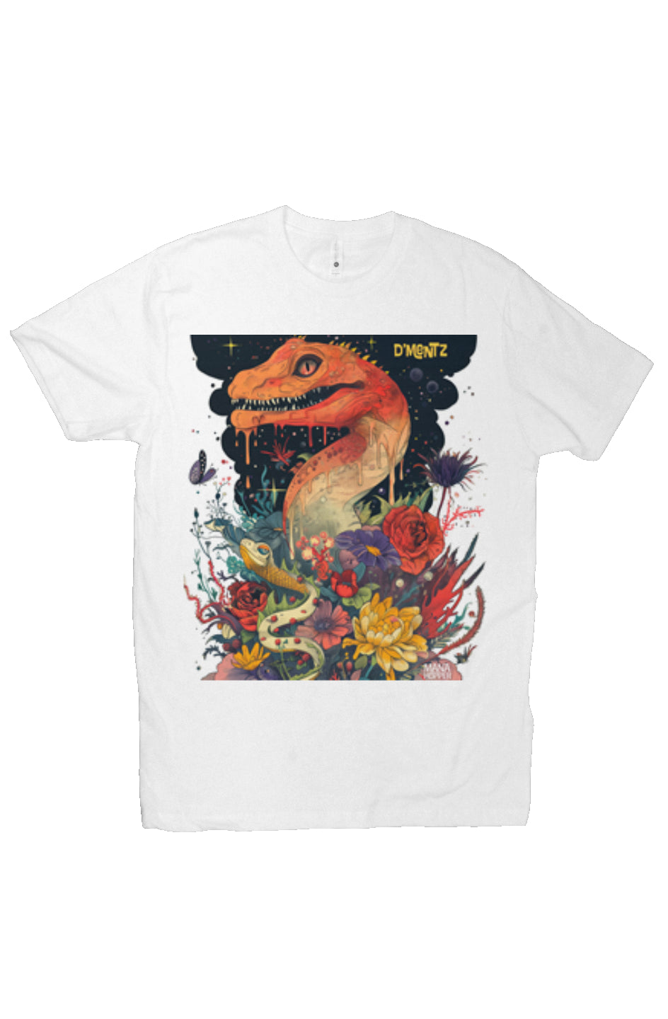 d'mentz "Jurassic Gnar Gnar" Next Level Premium Crew