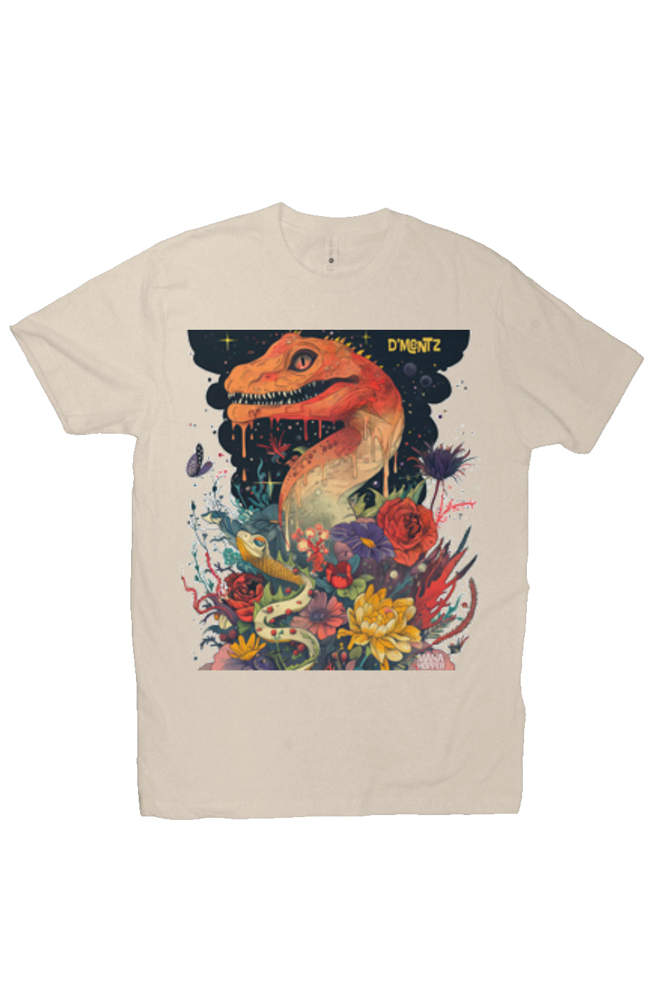 d'mentz "Jurassic Gnar Gnar" Next Level Premium Crew