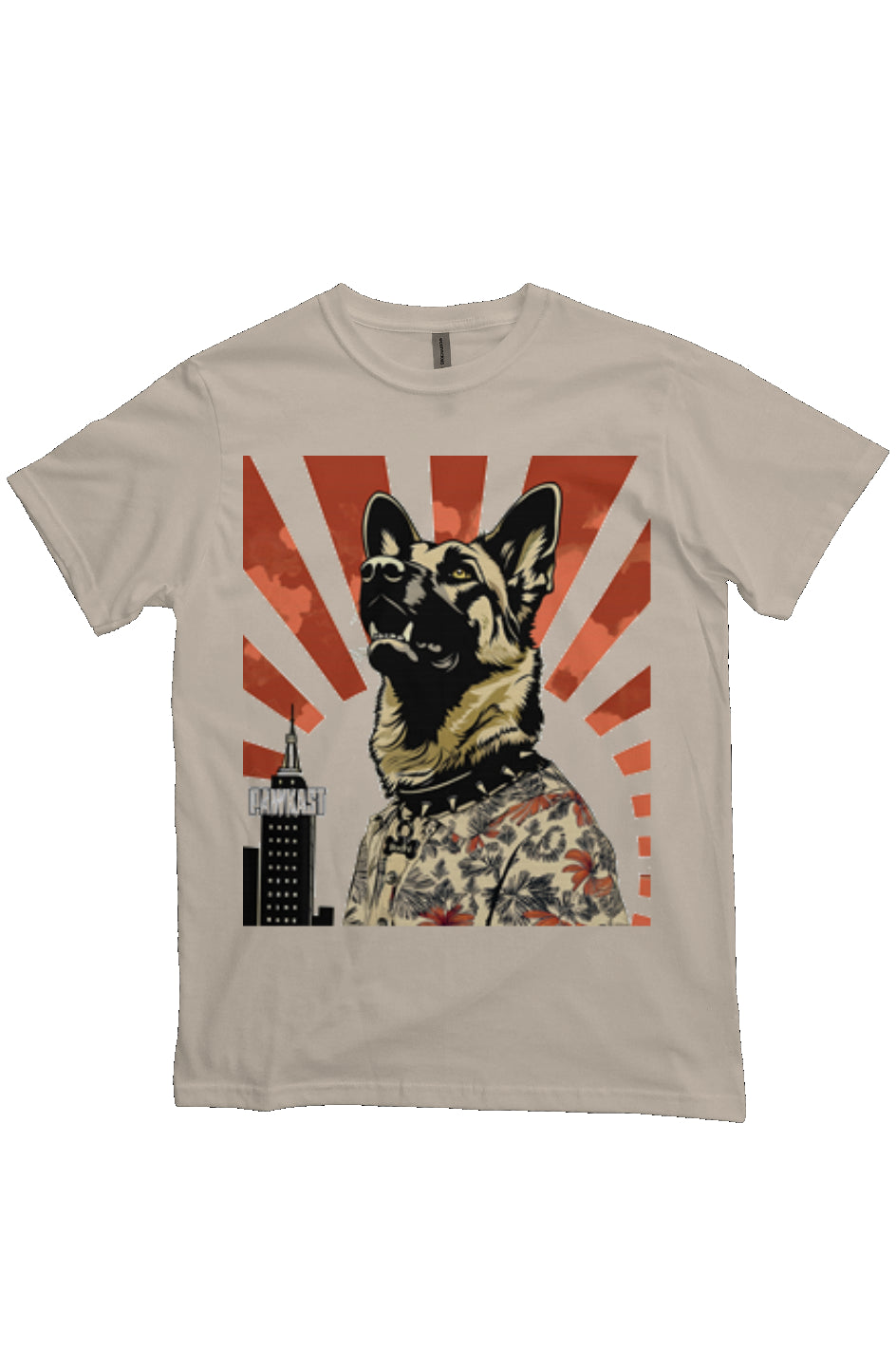 PAWKAST Heavyweight T Shirt
