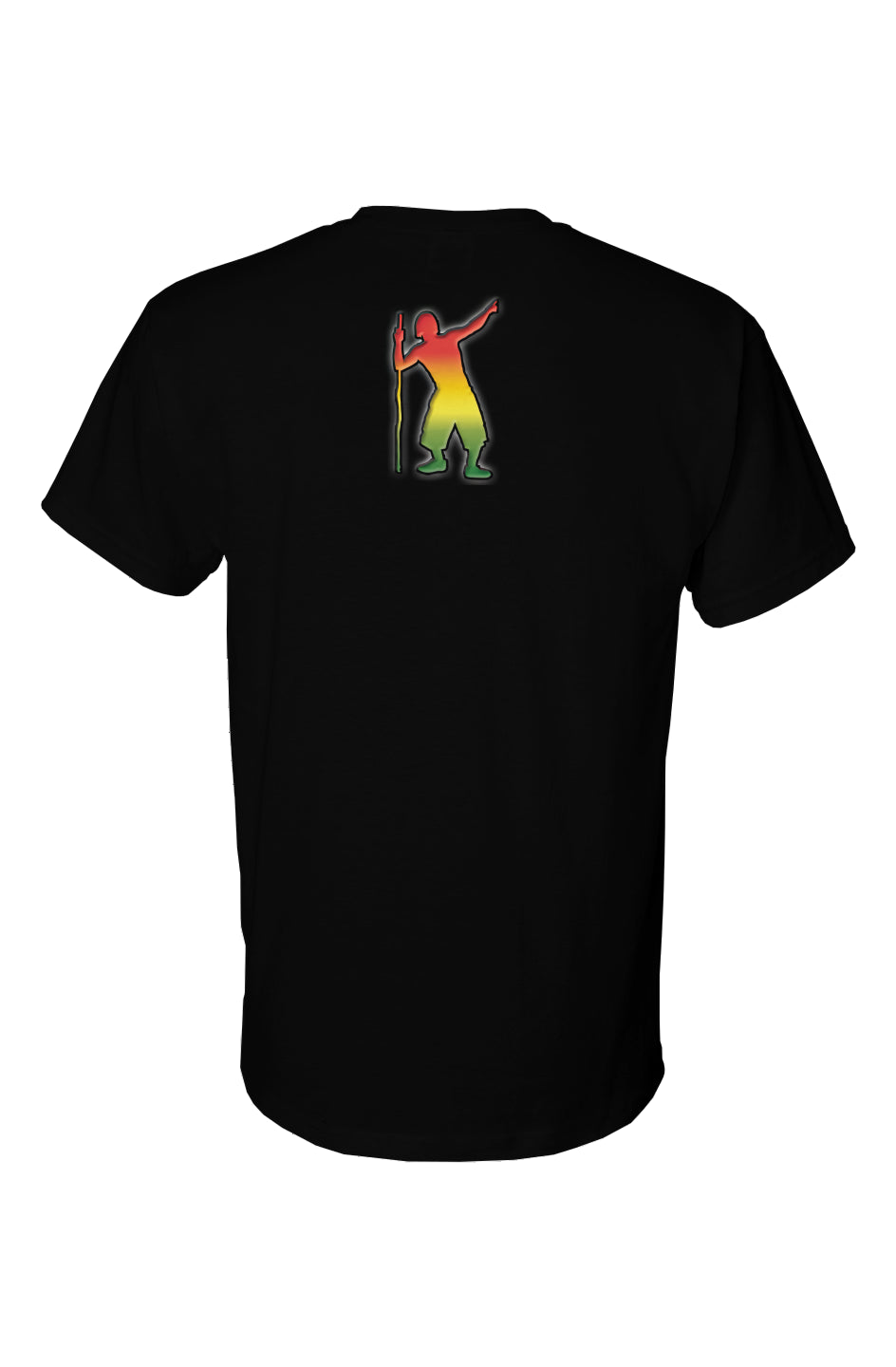Red Gold & Green Nomadic Refuge dry blend short sleeve t shirt