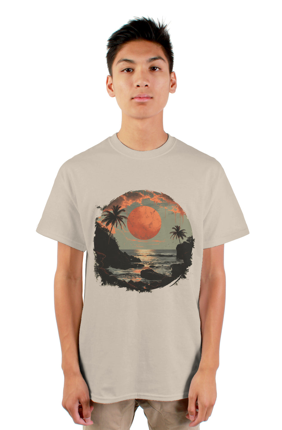 D'MENTZ Martian Moon gildan mens tshirt