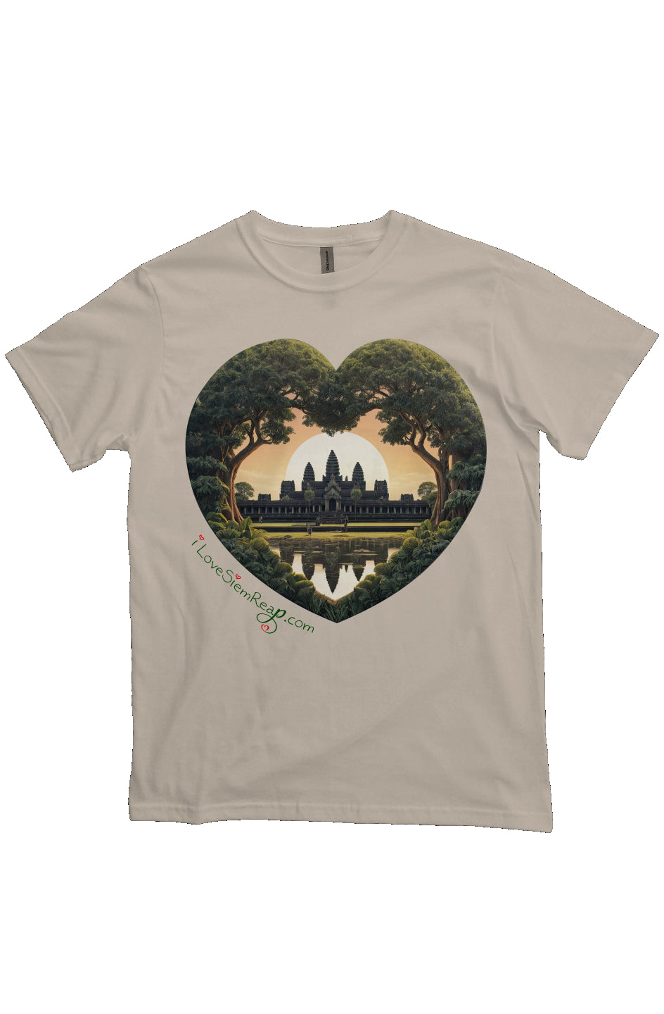 I Love SIem Reap Dot Com Heavyweight T Shirt