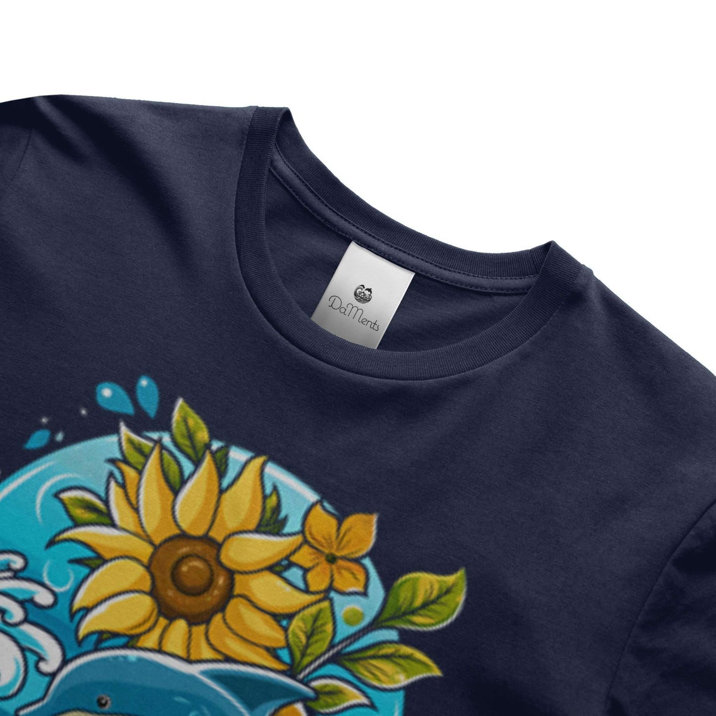 Sunflower Dolphin Studio View - Econscious Unisex